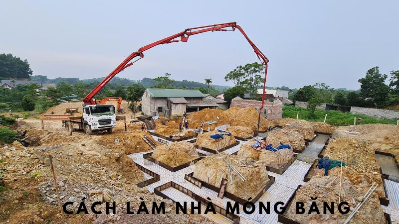 Xây nhà không khó – Hướng dẫn cách làm nhà móng băng đơn giản